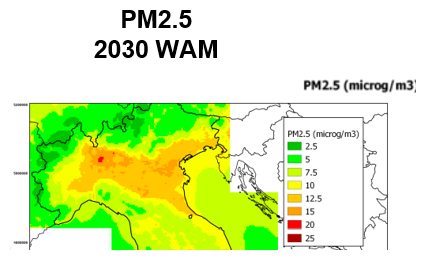 PM2.5 2030 WAM