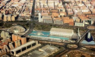 Aerial view  - City of Valencia